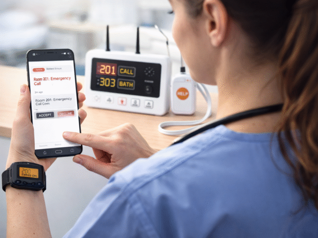 Wireless nurse call system for SDA and home care Australia by CallAid and Indigo Care